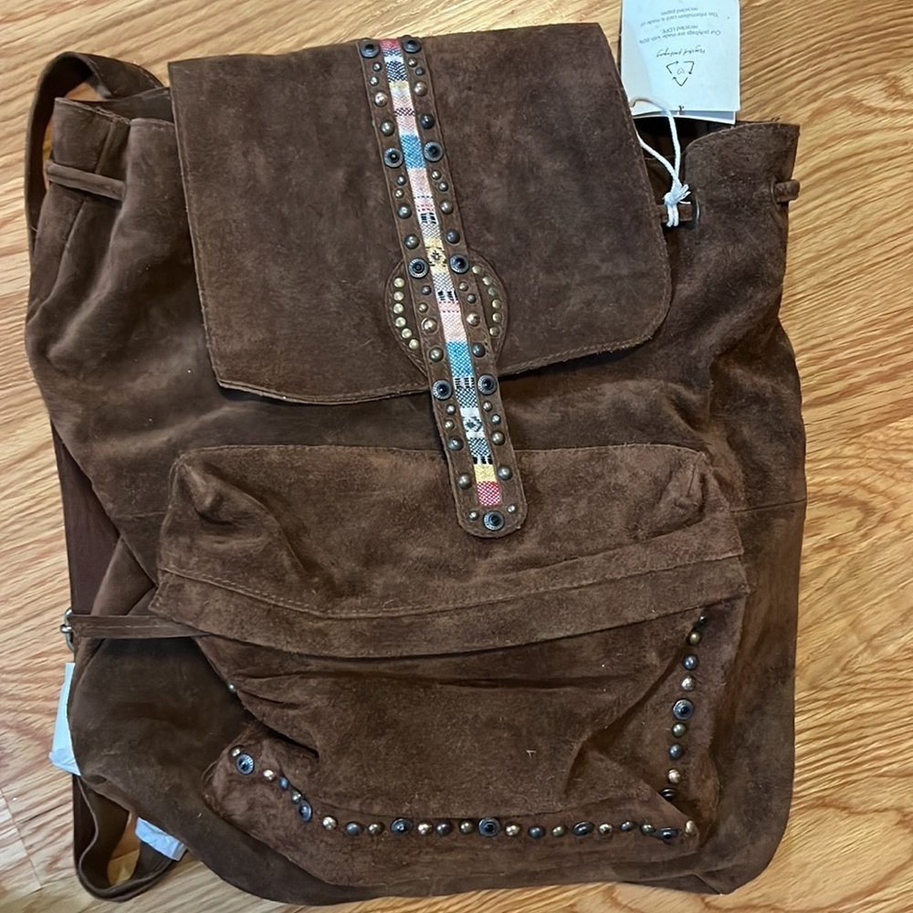 Free People Suede Sardona Bag NWT - Picture 14 of 16